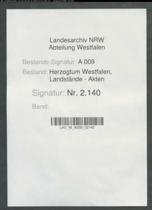 Spendenlisten aus dem Amt Medebach zum Zuchthausbau