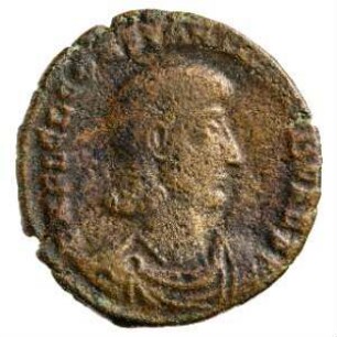 Münze, Aes 3, 351 - 355 n. Chr.