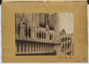 Dom, Naumburg/Saale: Ansicht (aus: Skizzen- und Fotoalbum 8)