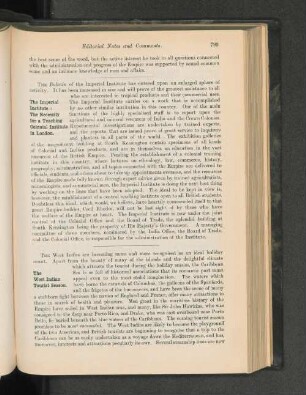 The Imperial Institute: The Necessity for a Teaching Colonial Institute in london.