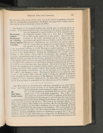 The Imperial Institute: The Necessity for a Teaching Colonial Institute in london.