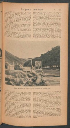 La pesca con baro