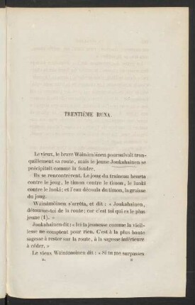Trentième Runa.
