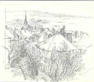 Blick aus dem Atelier