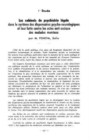 307-312, 1. Étude
