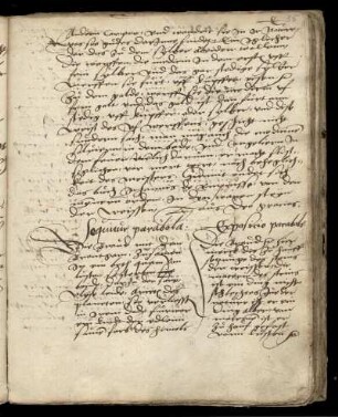 Parabola [alicuius philosophi], dt.