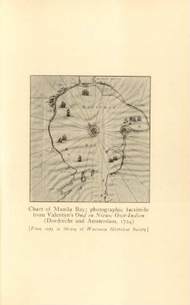 Chart of Manila Bay ; photographie facsimilie from Valentyn's Oud en NIew Ooost-Indien ...