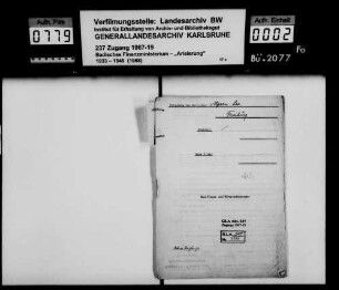 Alpern, Leo Wäschegeschäft Freiburg