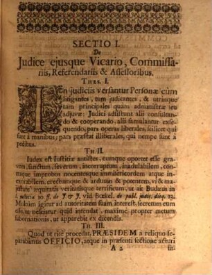 Disp. iur. de arcanis partium, sub custodia iudicis et officii versantibus
