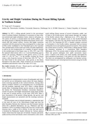Gravity and height variations during the present rifting episode in Northern Iceland