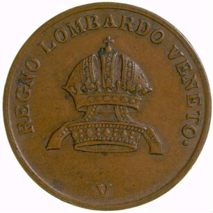 Münze, 3 Centesimi, 1846
