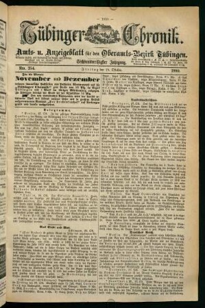 29. Oktober (Nro. 254) - 31. Oktober (Nro. 256)