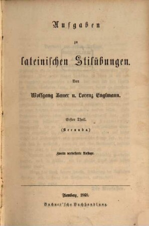 Übungsbuch zum Übersetzen aus dem Deutschen ins Lateinische. 4