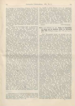 274-277 [Rezension] Wille, Jak., Philipp der Grossmüthige von Hessen und die Restitution Ulrichs von Wirtemberg 1526-1535