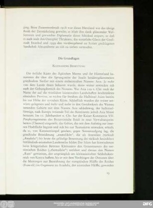 Kleinasiens Bedeutung