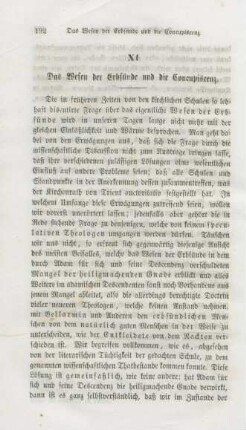 192-223 Das Wesen der Erbsünde und die Concupiscenz