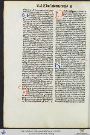 Epistola Pauli ad Thessalonicenses secunda