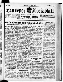 Lenneper Kreisblatt. 1830-1941