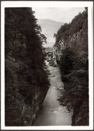 Österreich, Golling an der Salzach. In den Salzachöfen