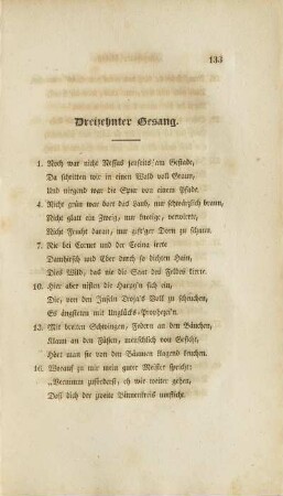 Dreizehnter Gesang