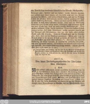 Sect. II. Von denen Vertheidigungsschriften des Wertheimischen Ubersetzers.