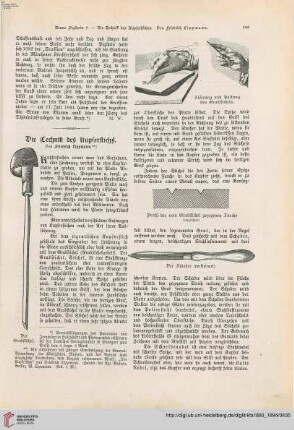 Die Technik des Kupferstichs
