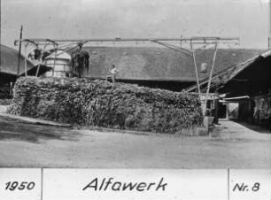 Fotografie: Gülle- und Entmistungstechnik, Festmist, Greiferanlage, Ein- und Auslagerungstechnik
