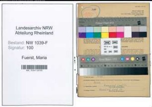 Entnazifizierung Maria Fuerst , geb. 11.07.1914 (Angestellte)