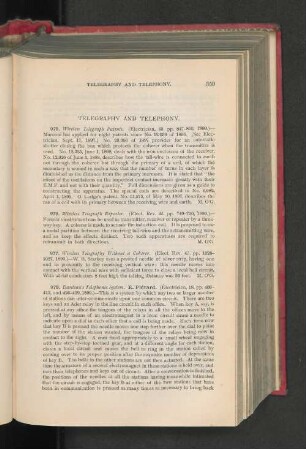 Telegraphy And Telephony.