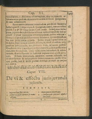 Caput VII. De vi & effectu iurisiurandi iudicialis.