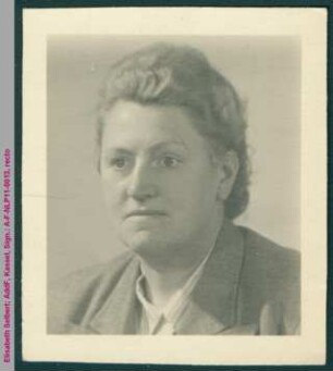 Porträt von Elisabeth Selbert