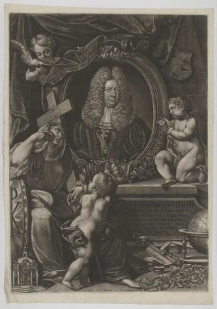 Bildnis des Iacobus Willibaldus Haller ab Hallerstein