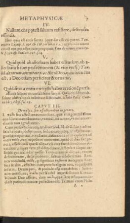 Caput III. De [pathos], seu affectionibus in genere.