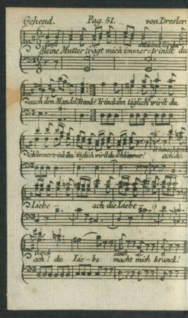 An Amarant Krank vor Liebe