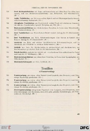 Textilien (Nr. 769-772)