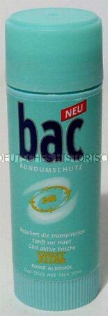 Deo-Stick "bac-Rundumschutz", 40 ml, mit Restinhalt