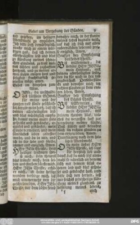 Seuffzer bey Empfahung des Leibes Christi.