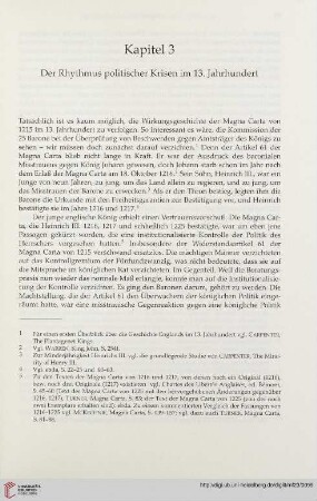 Kapitel 3: Der Rhythmus politischer Krisen im 13. Jahrhundert
