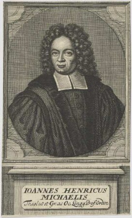 Bildnis des Ioannes Henricus Michaelis