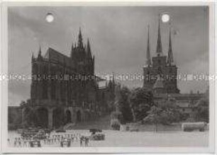 Erfurt, Propsteikirche Beatae Mariae Virginis (Marienkirche oder Dom) und Kirche St. Severi