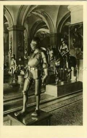 Rüstungen im Obergeschoss des Berliner Zeughauses