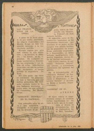 Glosas teatrales