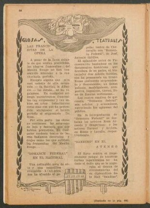 Glosas teatrales