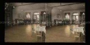 Speisesaal im Hotel Süd der Auswandererhallen, Hamburg