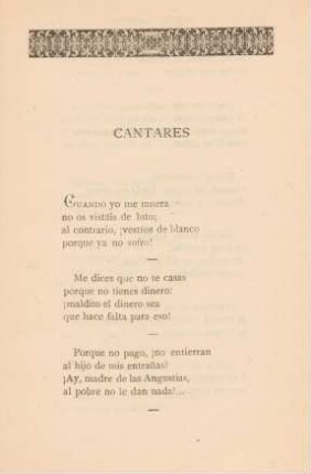 Cantares