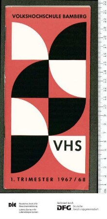 Programm 1. Trimester 1967/1968