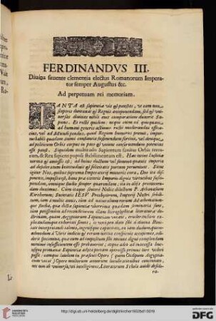 Ferdinandus III