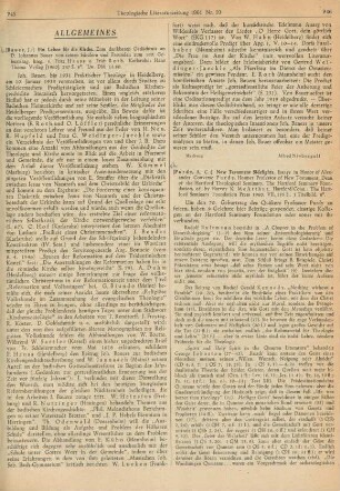 746-748 [Rezension] Purdy, A. C., New Testament sidelights
