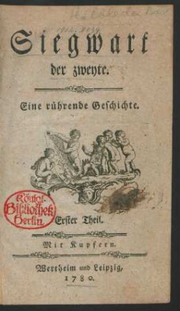Th. 1: Siegwart der zweyte