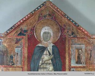 Die Heilige Margareta von Cortona und Szenen aus ihrem Leben